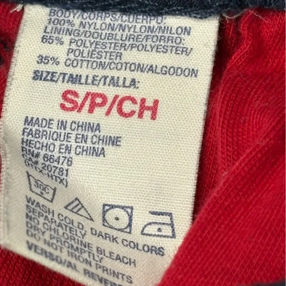 Tommy Hilfiger Vintage 90s Snap Windbreaker Pants Navy Blue Small Y2K - Picture 13 of 13